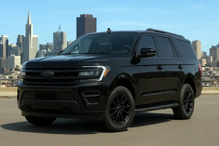 "1-7 passenger 2025 Expedition SUV for airport transfers and hourly shuttle service"